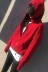 Trạm châu âu 2018 mùa thu thời trang mới trùm đầu đan áo khoác nữ lỏng mỏng áo len màu đỏ cardigan giản dị Cardigan