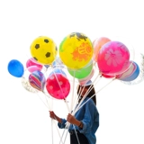 Creative Net Red Bobo Ball Plaza Street Sale Code Scanning Code Devicestion Micro Business Push на небольшом подарочном шаре двойной слой