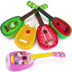 Âm nhạc cho trẻ em guitar nhỏ có thể chơi bé mô phỏng ukulele người mới bắt đầu chàng trai và cô gái mini đồ chơi âm nhạc bộ nhạc cụ cho bé yêu Đồ chơi âm nhạc / nhạc cụ Chirldren