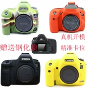 Canon camera trường hợp 60d70d 5D3 5DSR6D2 5D4 7D2 6D80D da túi máy ảnh bảo vệ silicone - Phụ kiện máy ảnh kỹ thuật số