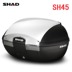 SHAD Sid Tail Box SH45 General Motorcycle Shengshi Feizhi 250 Trunk NK650 Hộp công cụ cực lớn thùng hông xe máy Xe gắn máy phía sau hộp