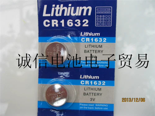 Литий CR1632 Батарея кнопки 1632 Electron CR1632 3V CR1632 Батарея