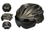 GUB Горный шоссейный дорожный велосипед, очки для велоспорта, шлем, шапка, светящаяся лампа