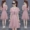 V-cổ đầm voan nữ mùa hè ăn mặc 2018 phiên bản Hàn Quốc mới của khí màu hồng eo là phụ nữ mỏng váy dài đầm trắng dài
