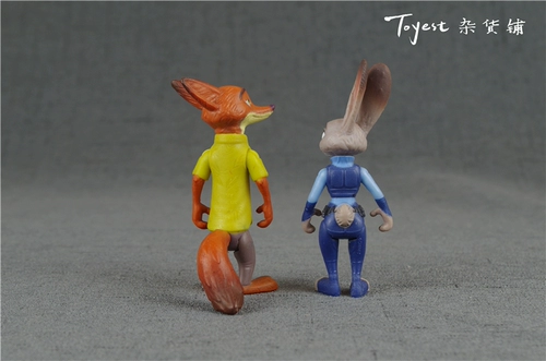 [Toyest] Мобильная кукла Crazy Animal City подлинная модель Zootpia Zootopia Nick Judy Toys