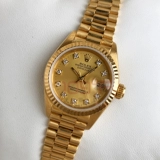 Rolex, золотые механические женские часы, знаменитые часы, 26mm