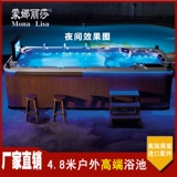 Мона Лиза Домашняя Крыша Открытый Серфинг Массаж Бесконечная Циркуляция Интеллектуальный Бесконечный Бассейн с Постоянной Температурой