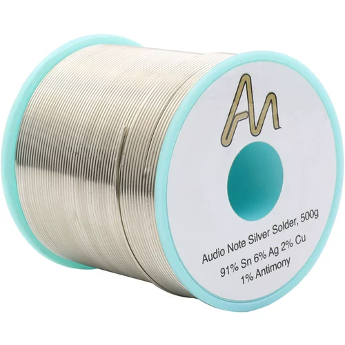 Оригинальная британская аудиотепита музыка музыка с серебряной 6% паяльной проволокой 1,0 мм