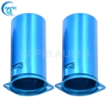 Новый 55 -миллиметровый все -алюминиевый девять -малый 9 -пинный электронный трубопроводный щит защитный крышку 12AX7 12AT7 12AU7