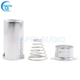 Новый 55 -миллиметровый все -алюминиевый девять -малый 9 -пинный электронный трубопроводный щит защитный крышку 12AX7 12AT7 12AU7