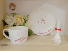 Сувенир Hello Kitty 包邮现货三丽鸥hellokitty咖啡杯30周年出品骨瓷nikko日本制