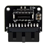 Главная плата USB 3.0 19p/20p до типа E90-градус Адаптер Шасси