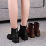 Martens, утепленные универсальные челси, короткие сапоги, 2020 года, в корейском стиле