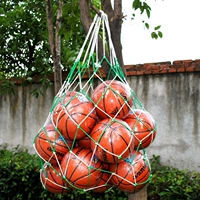 Баскетбольная вместительная и большая нейлоновая футбольная волейбольная сетчатая сумка