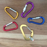 Дорожный универсальный альпинистский металлический брелок, маленький безопасный рюкзак, алюминиевый сплав