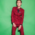 Photo Studio Ảnh Dress Men Hàn Quốc Slim Suit Hiệu suất Máy chủ lưu trữ thông thường Bộ đồ hai mảnh tiếng Anh - Suit phù hợp áo phông nam Suit phù hợp