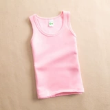 Детская удерживающая тепло хлопковая майка, базовый жилет подходит для мужчин и женщин, белое нижнее белье, эффект подтяжки, увеличенная толщина