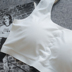 Băng lụa đen chống sáng đẹp lưng quấn ngực ống ngực với áo ngực bra dây đeo kiểu vest thể thao chạm đáy quần lót nữ bikini đẹp Ống