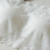 Một mảnh màu trắng với miếng đệm ngực quấn ống ngực phía trên dưới cùng tất gợi cảm bên trong kết hợp với áo lót ren chống thất bại phụ nữ - Ống