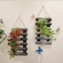 Củ cải xanh văn hóa bình thủy tinh bình thủy canh cây thủy canh văn hóa sáng tạo tường hoa chậu treo tường củ cải xanh miễn phí đấm - Vase / Bồn hoa & Kệ Vase / Bồn hoa & Kệ