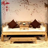 Кровать Luohan с твердым деревом бревен китайского антикварного коллапса Комбинация Современная новая китайская дзен, дракон и кровать Лухан