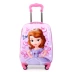 New Barbie trẻ em của trường hợp xe đẩy bánh xe phổ của trẻ em túi du lịch chàng trai và cô gái 16 18 inch du lịch tow hộp Vali du lịch