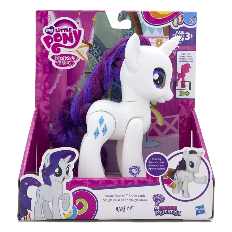 [Hasbro MY LITTLE PONY Мой маленький пони коник с пучком хвоста и подвижными суставами РЭРИТИ]