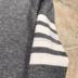 2018 mùa xuân tb gió tinh khiết len ​​đan cardigan trùm đầu dây kéo áo áo len hoodie nam giới và phụ nữ các cặp vợ chồng với cùng một đoạn Cặp đôi áo len