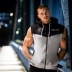 Fitnesswolf cơ mới anh vest nam mùa hè không tay trùm đầu vest thể thao đào tạo của nam giới áo khoác