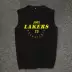 Lakers 23th James Vest Vest Kobe Cotton Bóng rổ Quần áo Thể thao Chiến binh Curryan Vai Harden - Áo vest cotton Áo vest cotton