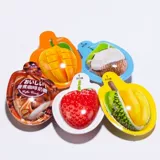 3D Трехмерный клубничный сахарный кокосовый сахар сахарная сахарная сеть красная креативная конфеты специальная толстая туфу выдумка гостеприимные детские закуски