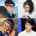 Thể thao tóc ban nhạc thủy triều nam headband Châu Âu và Hoa Kỳ headband Hàn Quốc mũ nón rộng vành headband headband cá tính dành cho người lớn mui xe phụ nữ