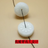 Шелковая поперечная хлопчатобумажная линия восковая восковая растворимаяся накрытая восковая вышитая вышитая поперечная смазочная смазочная смазочная линия.