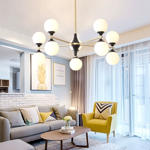 Скандинавский креативный светильник для гостиной, современная люстра, скандинавский стиль