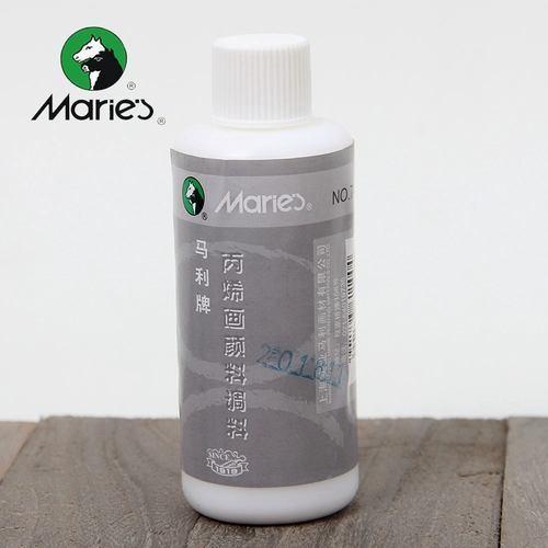 Malley 742 Acrylinye Edising/Mali Medium/Acrylite Plending Liquid/Acryline Pigment Dilute Agent 100 мл