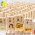 Hình dạng động vật bằng gỗ nhận thức hai mặt nhân vật Trung Quốc Domino 100 viên domino giáo dục mầm non khối xây dựng đồ chơi giáo dục bán đồ chơi trẻ em Khối xây dựng