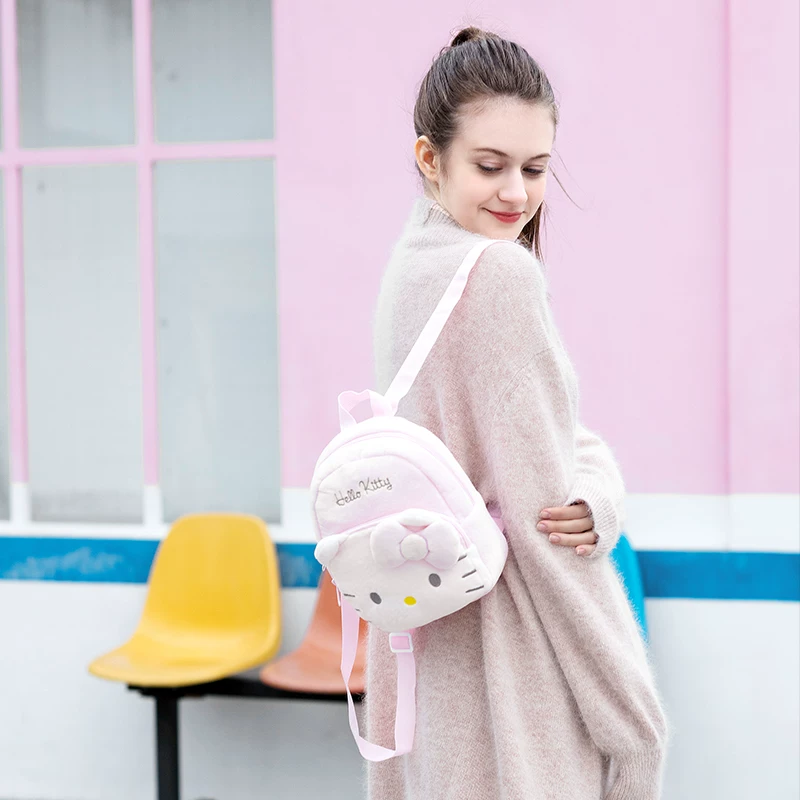 Miniso Mingyin Youpin Рюкзак Sanrio Meng Backpack Yu Gui Dog HelloKit Детский рюкзак