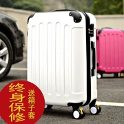 Vali sinh viên Hàn Quốc vali bánh xe phổ thông nam 20 24 26 28 inch vali nữ mật khẩu hành lý