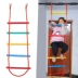 Được trang bị thanh ngang xích đu trẻ em trong nhà, thiết bị rèn luyện thể chất cho trẻ em, đồ chơi thang dây leo cửa gia đình thang dây 10m 