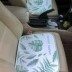 Mùa hè phim hoạt hình ghế văn phòng đệm hồng leopard car seat cushion xe phổ mat dễ thương băng lụa sofa đệm