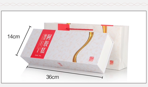 East AH Производитель прямые волосы гелевая коробка для торта установлена ​​Ejiao Guyuan Cream