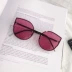 Kính mắt mèo retro mới thời trang phim biển kính râm chống tia cực tím lái xe kỳ nghỉ kính màu nữ Kính đeo mắt kính