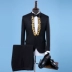 Trang phục nam dành cho người lớn đứng cổ áo sequin ca sĩ máy chủ trang phục sân khấu điệp khúc của nam giới ăn mặc phù hợp với phù hợp với Suit phù hợp