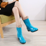 Демисезонная обувь, удерживающие тепло модные нескользящие туфли, средней длины