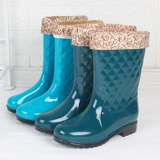 Модная флисовая обувь, нескользящие удерживающие тепло сапоги, зимние износостойкие туфли, средней длины