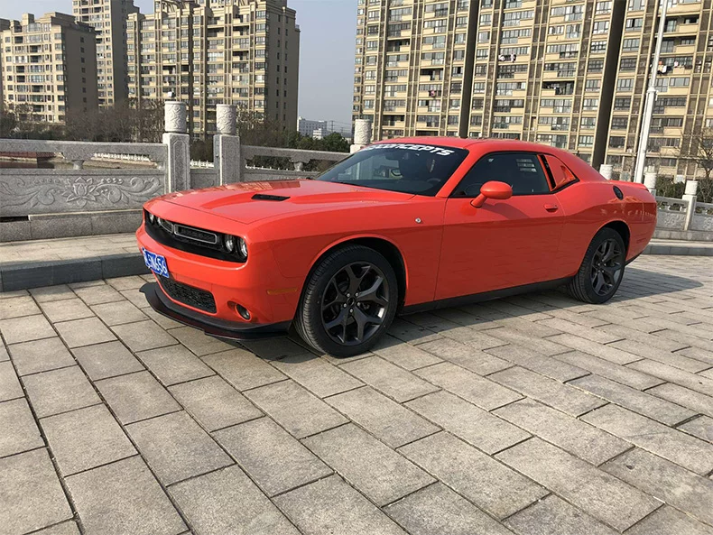 17-20 Дачи Челленджер Модификация переднего бампера передний обвес Hellcat специальный передний обвес плюс установка маленькое кольцо