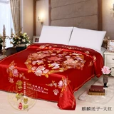 Настоящая шелковая текстура Свадебные постельные принадлежности Hangzhou шелк женат на мягком атласе, лицо замужем, а лицо всегда лицо.