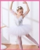 Trang phục múa ba lê mới cho trẻ em gái múa ba lê một mảnh Swan Lake Puffy váy trắng gạc - Trang phục