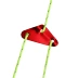 Tam giác hợp kim nhôm trượt khóa gió dây khóa điều chỉnh khóa ô dây khóa lều tán phụ kiện dây trung bình lều cho bé trai Lều / mái hiên / phụ kiện lều