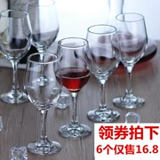 6 bộ rượu vang đỏ glass decanter cup chủ chì miễn phí pha lê cốc rượu vang cốc rượu gia đình thiết lập